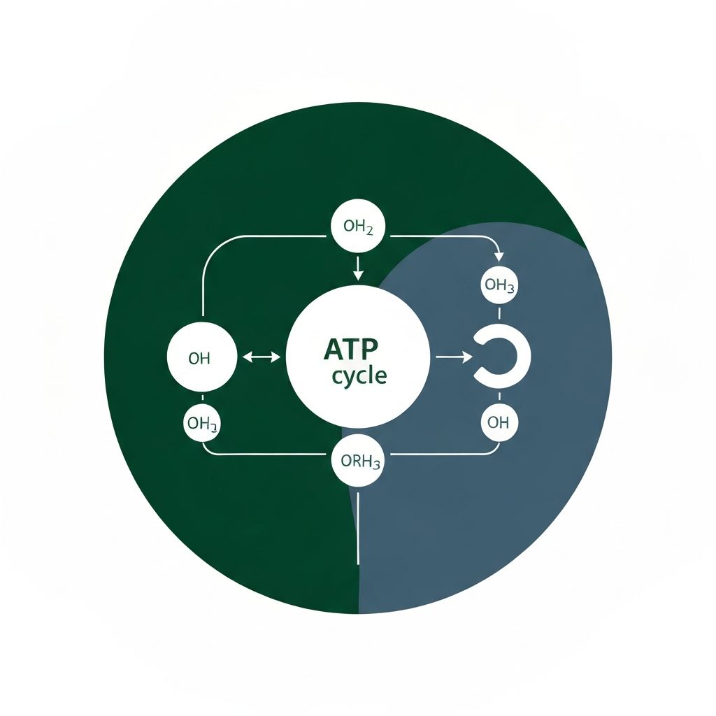 ATP energy cycle illustration